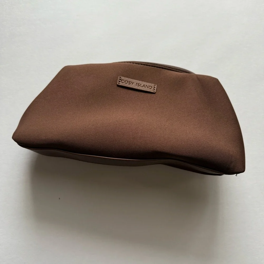 Cosy Island Brown and Cream Fly Woven Women's Purse Set - Picture 7 of 10